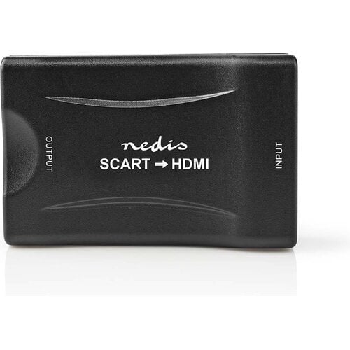 nedis Nedis HDMI Converter SCART naar HDMI, Geschikt voor Apparaten met SCART Aansluiting, 1080p 1 2 Gbps USB Voeding Zwart nedis Nedis HDMI Converter SCART naar HDMI, Geschikt voor Apparaten met SCART Aansluiting, 1080p 1 2 Gbps USB Voeding Zwart