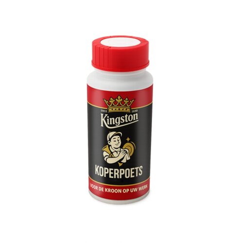 Kingston Koperpoets, Fles 125 ml, Reinigt en Polijst Metalen Kingston Koperpoets, Fles 125 ml, Reinigt en Polijst Metalen