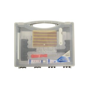 Benson Benson Bandenreparatieset 28-delig, Geschikt voor Auto Motor Scooter, Tubeless Banden, Met Meeneemkoffer