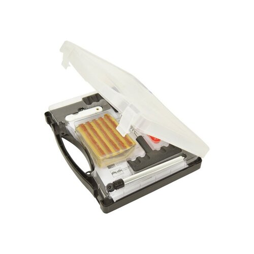 Benson Benson Bandenreparatieset 28-delig, Geschikt voor Auto Motor Scooter, Tubeless Banden, Met Meeneemkoffer