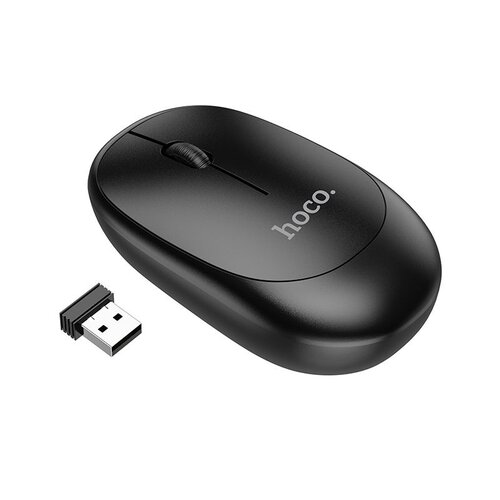 Hoco Hoco Zwart Draadloos Toetsenbord met Muis, QWERTY, USB Dongle, Geschikt voor Windows MacOS PC PS4