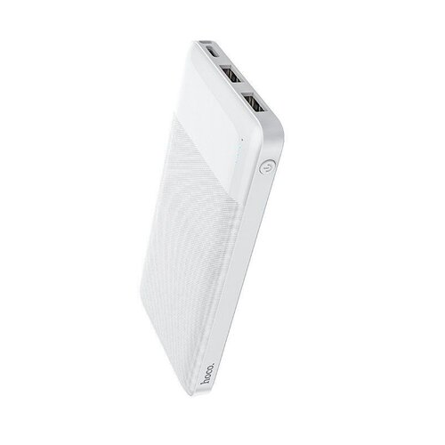 Hoco Hoco Powerbank 10.000mAh, 2x USB Uitgang, Geschikt voor Universeel Gebruik, Wit, J72W Hoco Hoco Powerbank 10.000mAh, 2x USB Uitgang, Geschikt voor Universeel Gebruik, Wit, J72W