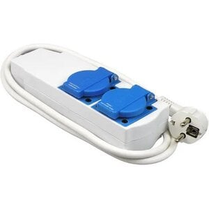 TIME-IT TCD 2V Wasmachine-Drogerschakelaar, Geschikt voor Universeel Gebruik, 2 Stopcontacten, Snoer 1,5 Meter, 3×1,5 mm TIME-IT TCD 2V Wasmachine-Drogerschakelaar, Geschikt voor Universeel Gebruik, 2 Stopcontacten, Snoer 1,5 Meter, 3×1,5 mm