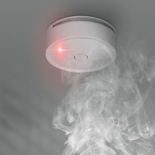 Alecto SA61 3X Draadloze Koppelbare Rookmelder, 3 Pack, Wit