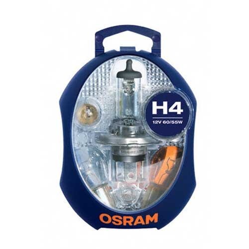 Osram Osram Reservelampenset 12V H4, Complete Set met Zekeringen, Voor Auto