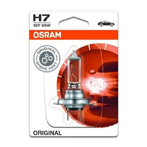 Osram Osram Original H7 Lamp 12V 55W, PX26d, 64210, 1 Stuk Blister