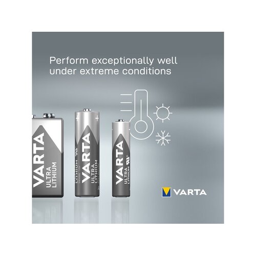 Varta Varta Batterijen Professional Lithium AAA, 4 stuks
