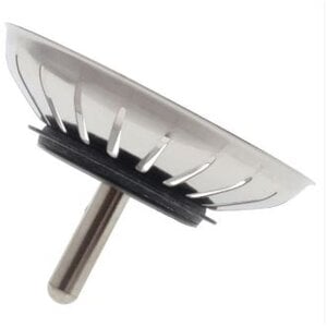 Franke 133.0042.850 Afvoerzeef 83 mm RVS, geschikt voor spoelbak 541.210