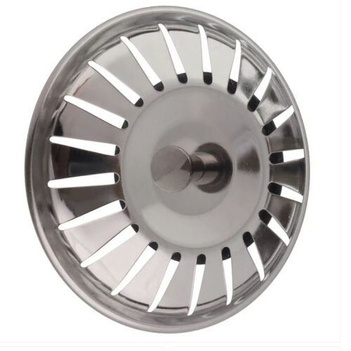 Franke 133.0042.850 Afvoerzeef 83 mm RVS, geschikt voor spoelbak 541.210