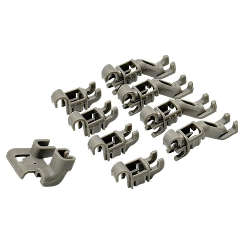 Fixem Fixem onderkorf lager vaatwasser, onderkorf steun en korf houder kunststof, geschikt voor Bosch Siemens 00632372 SX65M009 SBV48M10