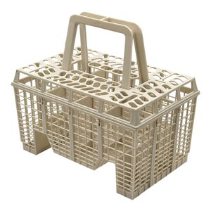 Fixem Fixem bestekmand vaatwasser 245x160x230mm, bestekkorf met greep, geschikt voor AEG Electrolux Zanussi Zanker 1118228004 1118228103