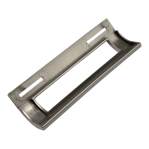 Fixem Fixem universele koelkast handgreep handvat zilver grijs 197 mm, rand montage greep 90-170 mm hart op hart, voor koelkast vriezer koel vriescombinatie