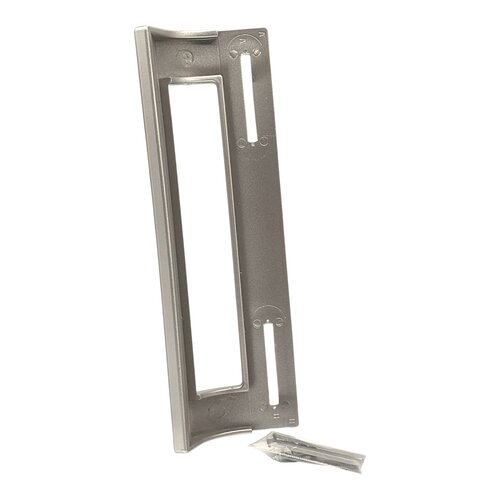 Fixem Fixem universele koelkast handgreep handvat zilver grijs 197 mm, rand montage greep 90-170 mm hart op hart, voor koelkast vriezer koel vriescombinatie