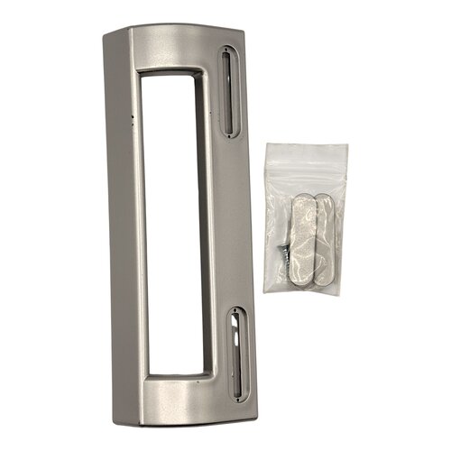 Fixem Fixem universele koelkast handgreep handvat zilver grijs 197 mm, rand montage greep 90-170 mm hart op hart, voor koelkast vriezer koel vriescombinatie
