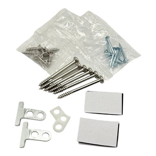 Fixem Fixem montageset inbouwset vaatwasser bevestigingsset installatieset, geschikt voor Bosch Siemens 00612645, 00618833, 00638091