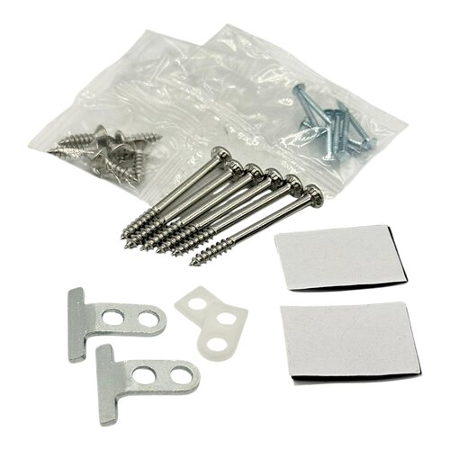 Fixem Fixem montageset inbouwset vaatwasser bevestigingsset installatieset, geschikt voor Bosch Siemens 00612645, 00618833, 00638091