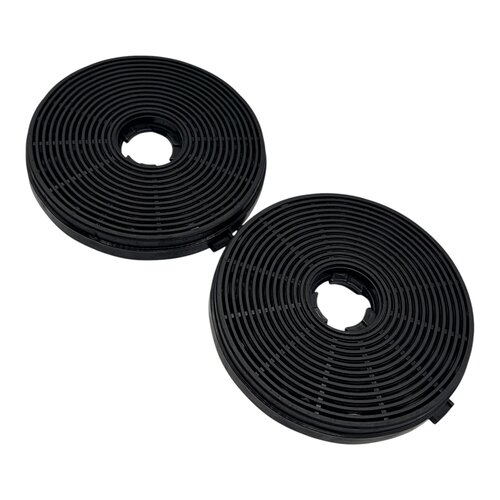 Fixem Fixem koolstoffilter afzuigkap 134 mm rond 2 stuks, recirculatie koolfilter wasemkap vervangen, geschikt voor Respekta MIZ6000