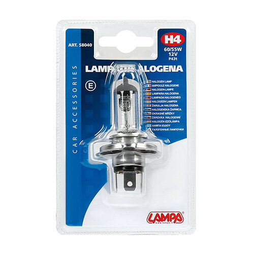 Lampa Lampa H4 Halogeen Lamp 12V 60/55W, P43t, Autolamp Koplamp Verlichting