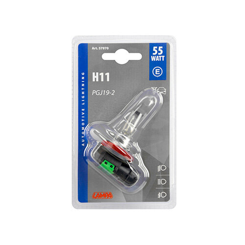 Lampa Lampa H11 Halogeen Lamp 12V 55W, PGJ19-2, Autolamp Koplamp Verlichting
