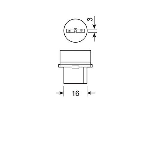 Lampa Lampa WY21W Wedge Base Lamp 12V 21W, W3x16d, Amber, 2 Stuks Autolamp