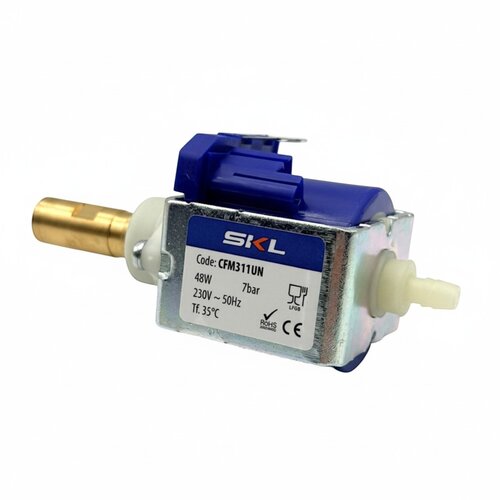 SKL SKL pomp koffiemachine 7 bar 48W 230V, messing eind, alternatief Ulka EX7, universeel