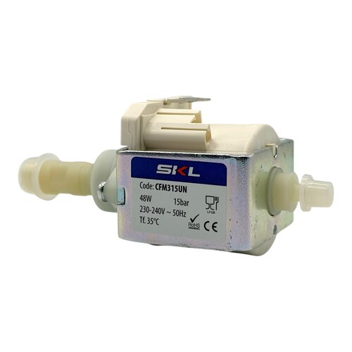 SKL SKL pomp koffiemachine 15 bar 48W 230V, alternatief Ulka EP5GW, waterpomp koffieapparaat universeel