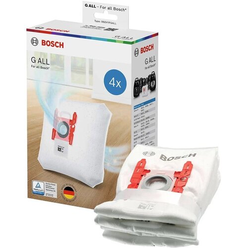 Bosch Stofzuigerzakken Type G ALL, geschikt voor Bosch BBZ41FGALL, 4 stuks
