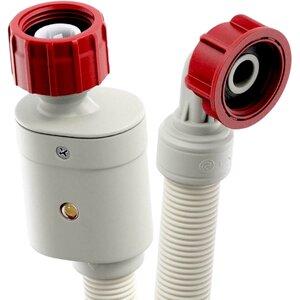 Fixem Fixem toevoerslang 2M Toevoerslang met waterslot - Aanvoerslang met aquastop geschikt voor wasmachine en vaatwasser voor alle merken met een schroefwartel aansluiting
