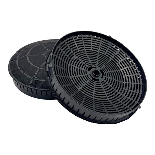 Fixem Fixem koolstoffilter afzuigkap geschikt voor Whirlpool 482000009691 Ø170x45mm, kool filter wasemkap, rond - 2 stuks