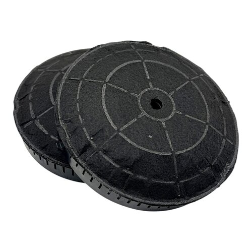 Fixem Fixem koolstoffilter afzuigkap geschikt voor Whirlpool 482000009691 Ø170x45mm, kool filter wasemkap, rond - 2 stuks