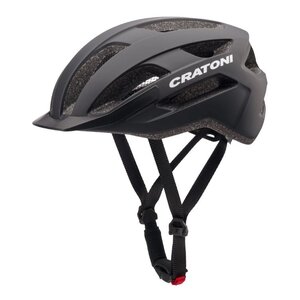 Cratoni Pacer 2.0 fietshelm, mat zwart, L - XL, 58-61 cm