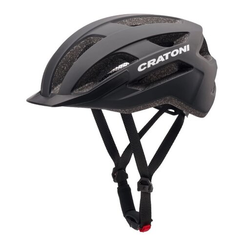 Cratoni Pacer 2.0 fietshelm, mat zwart, L - XL, 58-61 cm
