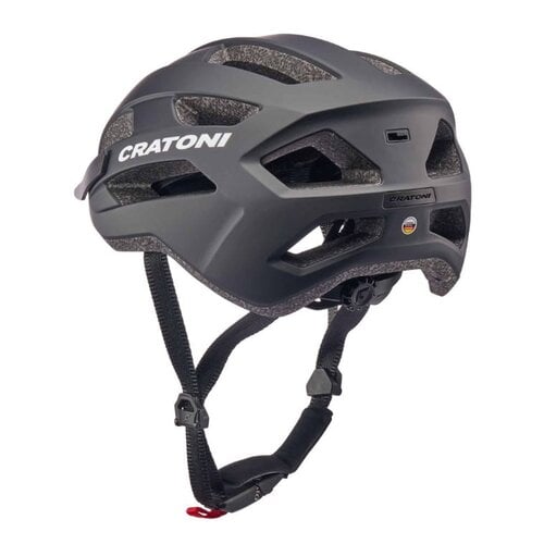 Cratoni Pacer 2.0 fietshelm, mat zwart, L - XL, 58-61 cm