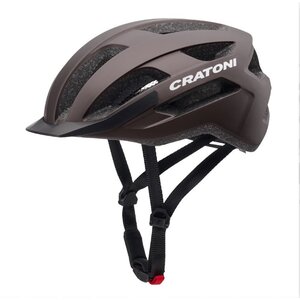 Cratoni Pacer 2.0 fietshelm, mat bruin, L - XL, lichtgewicht, verstelbaar