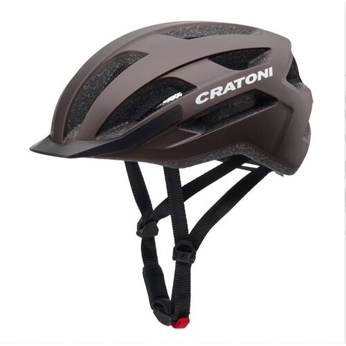 Cratoni Pacer 2.0 fietshelm, mat bruin, L - XL, lichtgewicht, verstelbaar