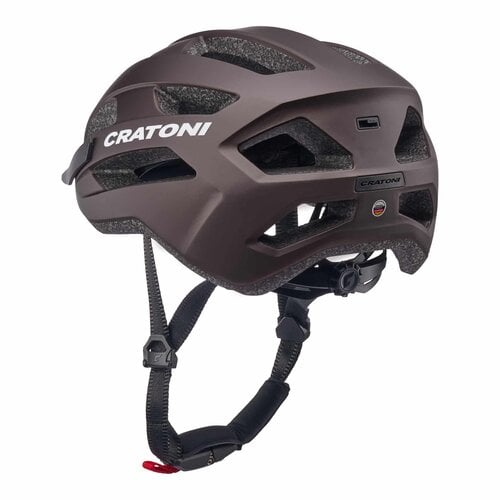 Cratoni Pacer 2.0 fietshelm, mat bruin, L - XL, lichtgewicht, verstelbaar