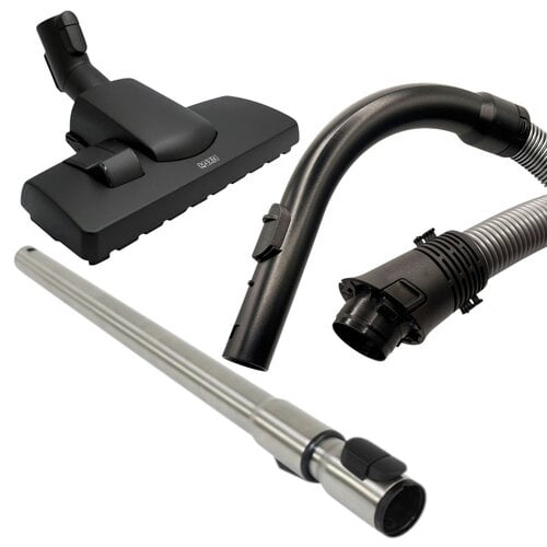 Fixem Fixem stofzuiger complete set met slang buis mond, geschikt voor Miele S4000 S5000 - stofzuiger slang telescoopbuis combimond 7330631