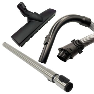 Fixem Fixem stofzuiger accessoire set compleet, geschikt voor Miele S4000 t/m S4999 - S5000 t/m S5999, 7330631 - Slang met greep telescoopbuis harde vloeren borstel - klik systeem - Service set Fixem Fixem stofzuiger accessoire set compleet, geschikt voor Miele S4000 t/m S4999 - S5000 t/m S5999, 7330631 - Slang met greep telescoopbuis harde vloeren borstel - klik systeem - Service set
