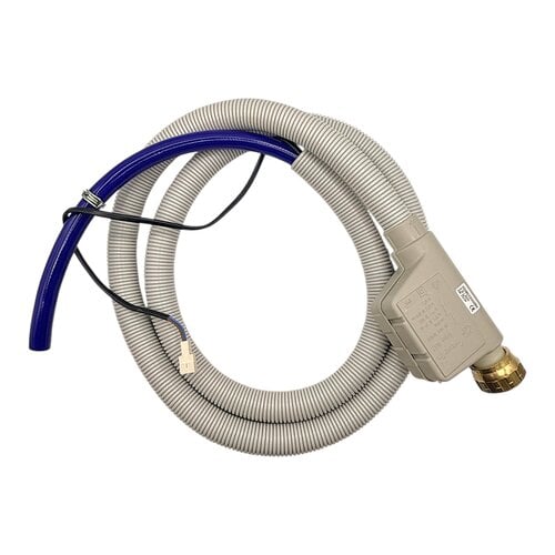 Fixem Fixem wasmachine toevoerslang geschikt voor Miele 05064001 10499861 - aquastop 2.08m - water toevoerslang ¾ wartel aansluiting - metalen schroef kop - Draai aansluiting - Water slang