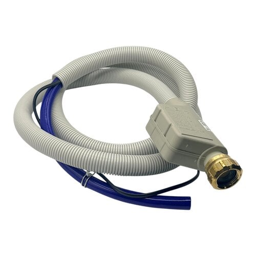 Fixem Fixem wasmachine toevoerslang geschikt voor Miele 05064001 10499861 - aquastop 2.08m - water toevoerslang ¾ wartel aansluiting - metalen schroef kop - Draai aansluiting - Water slang