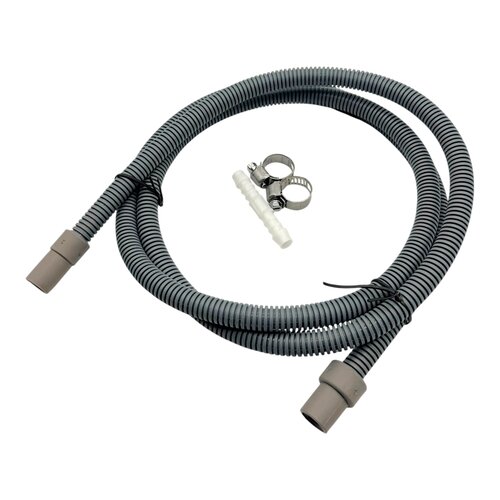 Fixem Fixem afvoer verlengslang droger 1 5m universeel, geschikt voor condensdroger, droogkast, warmtepompdroger, wasdroger - afvoerslang 8mm of 10mm gat - knikvrij airco slang - Ook geschikt voor airco - Geschikt voor alle merken