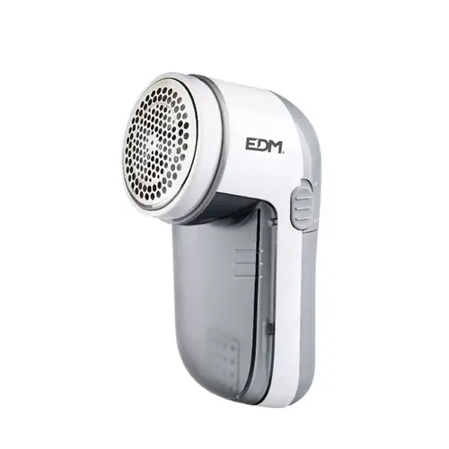 EDM EDM pluizenverwijderaar kleding op batterijen, pluisverwijderaar kleding stof scheerapparaat - kleding ontpluizer met opvangbak