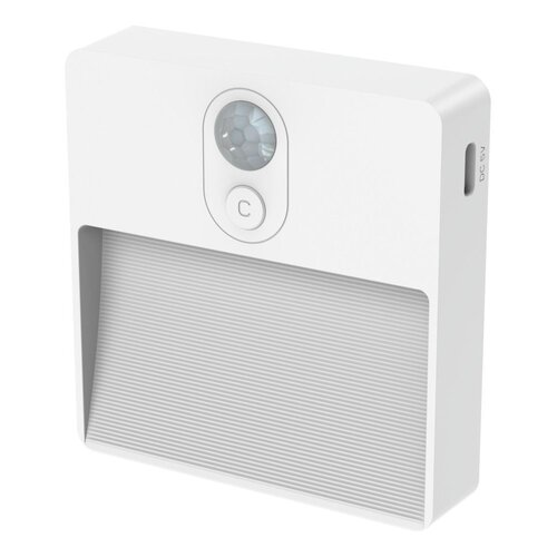 Ansmann Sensor nachtlampje NL5R oplaadbaar met bewegingssensor en schemersensor - USB C LED nachtlamp dimbaar kleur licht