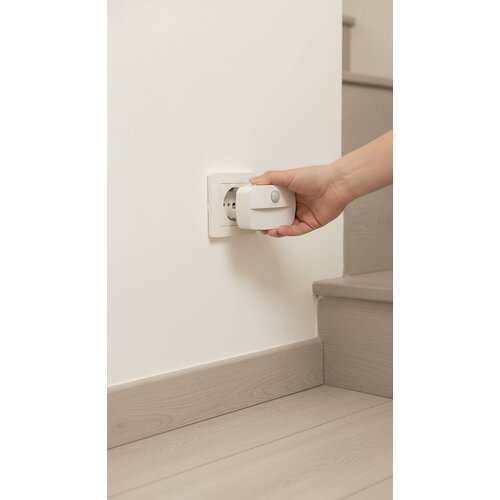 Ansmann Sensor nachtlampje NL30 AC stopcontact, bewegingssensor schemersensor 3 lichtstanden