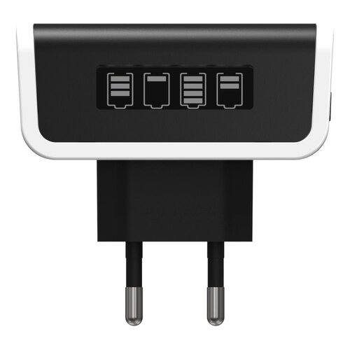 Ansmann Comfort Plus batterijlader AA AAA 9V snellader 4 slots - NiMH oplader met ontlaadfunctie PERFECT 7 technologie