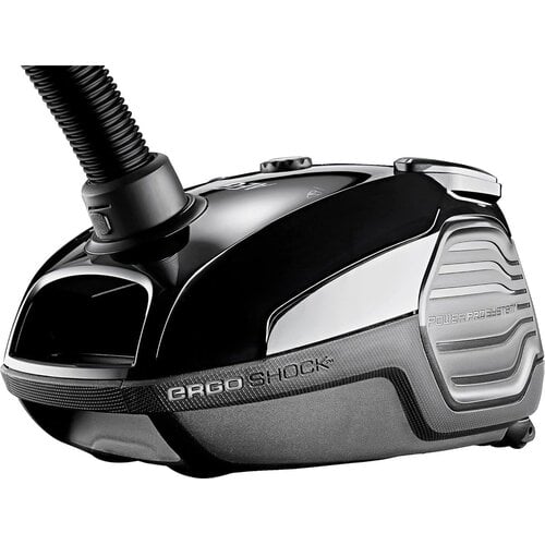 AEG AEG stofzuiger VX6-2-OKOX met zak zwart 800W - stille energiezuinige stofzuiger parket tapijt PowerFlow