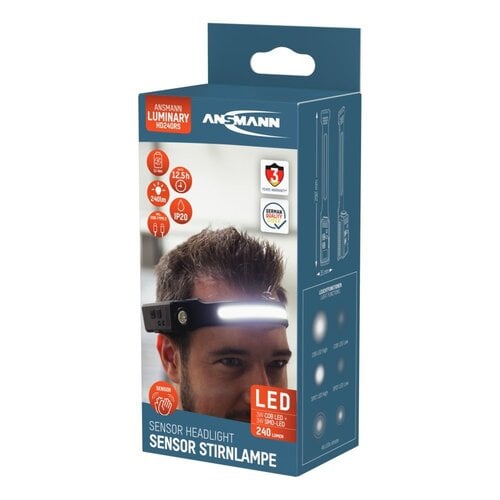 Ansmann Hoofdlamp HD240RS oplaadbaar
