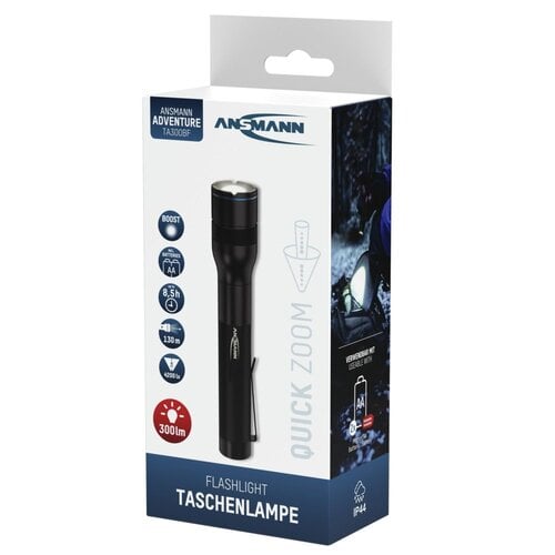 Ansmann LED-zaklamp Adventure TA300BF op batterijen