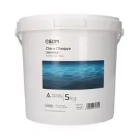 Shockchloor granulaat 5 kg zwembad, snelwerkend chloor poeder - schokbehandeling water desinfectie