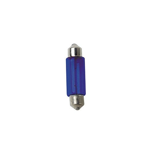 Lampa Buislamp C5W blauw 5W 12V 11x35mm SV8 5-8 set 2 stuks - interieur kenteken lamp autolamp